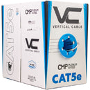 Vertical Cable 350-MHz Plenum 24AWG UTP FT6 Cat5e Cable - 304.8-meter (1000-ft) Pull Box - White