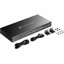 TP-Link Omada 24-Port 10GBASE-T L2+ Managed Switch with 8 10GE SFP+ Slots