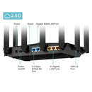 TP-Link Archer AX80 AX6000 8-Stream Wi-Fi 6 Router with 2.5G Port - Black
