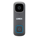 Lorex 1080p Wired Wi-Fi Video Doorbell - Black