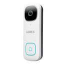 Lorex 2K Wired Wi-Fi Video Doorbell - White
