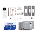 Lorex 2K Wired Wi-Fi Video Doorbell - White