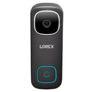 Lorex 2K Wired Wi-Fi Video Doorbell - Black