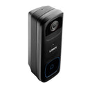 Lorex 2K Battery-Operated Wi-Fi Video Doorbell - Black