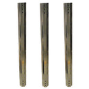 Wade Antenna Concrete Base Stubs for DMX-03 Tower Section - 3-pack - Grey