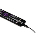 RCA 6-Device Rechargeable Ultra-Thin Streaming Universal Remote Control - Black