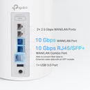 TP-Link Deco BE95 BE33000 Quad-Band Whole Home Mesh Wi-Fi 7 System - 2-pack - White
