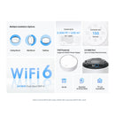 TP-Link Deco X50-PoE AX3000 Whole Home Mesh Wi-Fi 6 Unit with PoE - White