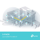 TP-Link Deco X50 Pro AX3000 Whole Home Mesh Wi-Fi 6 System -  3-pack - White