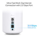 TP-Link Deco X80 AX6000 Dual-Band Mesh Wi-Fi 6 System - 2-pack - White