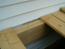 Siding Saver 25.4-cm (10-in) Satellite Bracket - Clear