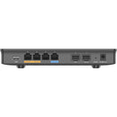 Grandstream Multi-WAN Gigabit VPN Wired Router with 4 x Gigabit Ethernet Ports, 2 x SFP Ports and 2 x PoE Output - Black