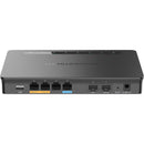 Grandstream Multi-WAN Gigabit VPN Wired Router with 4 x Gigabit Ethernet Ports, 2 x SFP Ports and 2 x PoE Output - Black