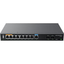 Grandstream Multi-WAN Gigabit VPN Rackmountable Wired Router with 9 x Gigabit Ethernet Ports, 2 x SFP Ports and 2 x PoE Output- Black