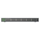 Grandstream Rackmountable Layer 2 Unmanaged 50-port Ethernet Switch with 48 x Gigabit Ports and 2 x SFP Ports - Grey