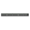 Grandstream Rackmountable Enterprise Layer 3 54-port Managed Network Switch with 48 x Gigabit Ethernet Ports and 6 x SFP+ Ports - Grey