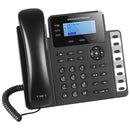 Grandstream GXP1630 3-Line Entry-Level Gigabit IP Phone with Dual PoE Gigabit Ethernet Ports - Black