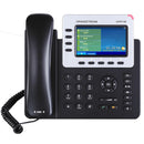 Grandstream GXP2140 Enterprise 4-Line IP Phone with Dual Gigabit PoE Ports - Black