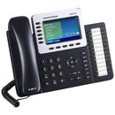 Grandstream GXP2160 Enteprise 6-Line IP Phone with Dual Gigabit PoE Ports - Black