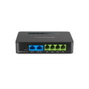 Grandstream HT814 Powerful 4-port FXS VOIP Gateway with Gigabit NAT Router - Black