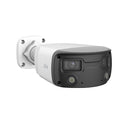 Uniview IPC2K24SE-ADF40KMC-WL-I0 4MP HD ColorHunter Wide Angle Dual 4.0-mm Fixed Lens Bullet Network Camera - White