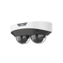 Uniview IPC3224SS-ADF28K-I1 Dual-Channel 2 x 4MP Non-Splicing Multiview Series IR Fixed Intelligent Network Camera - White