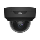 Uniview IPC3514SR-ADF28KM-WP-BK 4MP ColorHunter with Wise-ISP 2.8-mm Fixed Dome Network Camera - Black