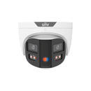 Uniview - IPC3K28SE-ADF28KMC-DL-I0 - 8MP Double-Light Alarm 2.8mm Binocular Eyeball IP Camera