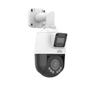 Uniview IPC9312LFW-AF28-2X4 2MP LightHunter Dual-Lens Network PTZ Camera - White