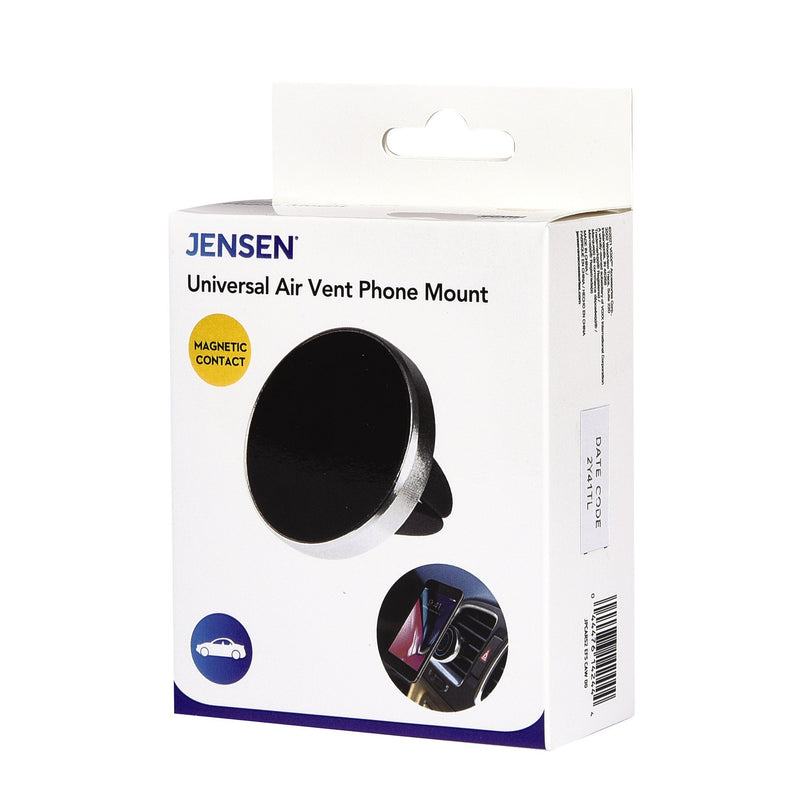 Jensen Round Universal Air Vent Phone Mount - Black