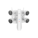 Lorex 2K 8-channel 1TB NVR System with 4 x Outdoor Wire-Free Battery Security Cameras - White
