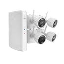 Lorex 2K 8-channel 1TB NVR System with 4 x Outdoor Wire-Free Battery Security Cameras - White