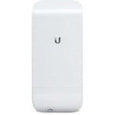 UISP airMAX NanoStation LocoM2 2.4-GHz 8-dBi 2x2 MIMO TDMA CPE - US Version - White