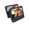 Proscan 7-in Dual Screen Portable DVD Player - Black