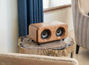 Riverwood Acoustics The Hudson Premium Hand-Crafted Solid Wood Bluetooth Speaker - Walnut