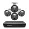 Swann Master 4K Ultra HD 8-channel 2TB Hard Drive NVR Security System with 4 x 4K Bullet Cameras (NHD-875WLB) - White