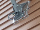 Siding Saver 25.4-cm (10-in) Satellite Bracket - Clear
