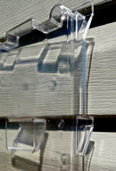 Siding Saver 25.4-cm (10-in) Satellite Bracket - Clear