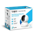 TP-Link Tapo 1080p 360-deg Pan/Tilt Home Security Wi-Fi Camera - White