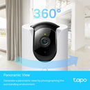 TP-Link Tapo 2K QHD 360-deg Pan/Tilt AI Home Security Wi-Fi Camera - White