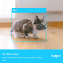 TP-Link Tapo 2K QHD 360-deg Pan/Tilt AI Home Security Wi-Fi Camera - White