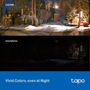TP-Link Tapo 2K QHD ColorPro Night Vision Outdoor Security Wi-Fi Camera - White
