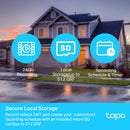 TP-Link Tapo 1080p Outdoor Pan/Tilt Security Wi-Fi Camera - White