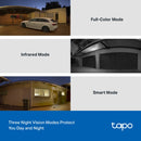 TP-Link Tapo 2K Full Colour Night Vision Pan/Tilt Security Wi-Fi Camera - White