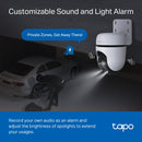 TP-Link Tapo 2K Full Colour Night Vision Pan/Tilt Security Wi-Fi Camera - White