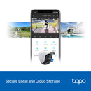 TP-Link Tapo 2K QHD Starlight Full Colour Night Vision Outdoor Pan/Tilt Security Wi-Fi Camera - White
