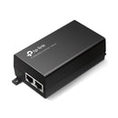 TP-Link 2.5G PoE+ Injector Adapter - Black