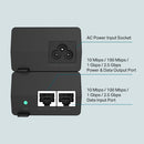 TP-Link 2.5G PoE+ Injector Adapter - Black