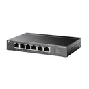 TP-Link 6-Port Gigabit Desktop Switch with 3-Port PoE+ and 1-Port PoE++ - Grey