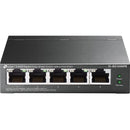 TP-Link 5-Port Gigabit Easy Smart Switch with 4-Port PoE+ - Grey